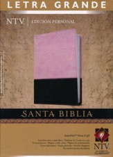 Biblia Personal Letra Gde.  NTV, SentiPiel DuoTono Rosa/Cafe  (NTV LgPt. Personal Bible, Leatherlike DuoTone Pink/Coffee)