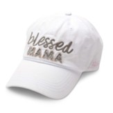 Blessed Mama Hat, White