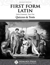 First Form Latin Quizzes and Tests (2nd Edition) - Slightly Imperfect