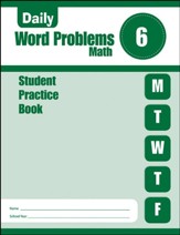 Daily Word Problems, Grade 6 Student Workbook