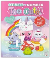 Too Cute!: Sticker By Number