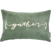 Gather Pillow, Green