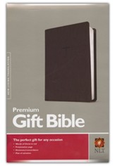 NLT Premium Gift Bible Imitation Leather, black