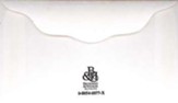 Small Blank Offering Envelopes, White, 4 1/4 inch x 2 3/8  inch, Package of 100
