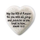 Joy and Peace/Heart Stone, Romans 15:13