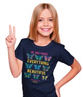 Everything Beautiful, Navy, Youth Large