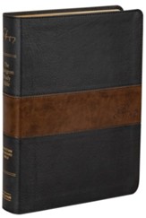 CSB Spurgeon Study Bible, Black and Brown LeatherTouch