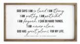 Great Plans For My Life, John 3:16, Framed Art