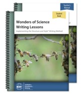 Wonders of Science Writing Lessons (Teacher/Student Combo)