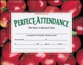Perfect Attendance Certificate (Pack of 30)