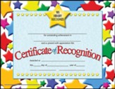 Certificate of Recognition (Pack of 30)
