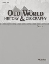 Old World History and Geography (Grade 5) Test Book (Unbound Edition)