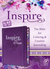 NLT Inspire PRAISE Bible - Imperfectly Imprinted Bibles