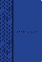 NTV Santa Biblia, Edicion compacta, NTV Holy Bible, Compact Edition--soft leather-look, blue