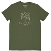 Grow In Grace Shirt, Moss, Adult Large