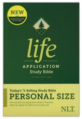 NLT Life Application Personal-Size Study Bible, Third Edition--softcover