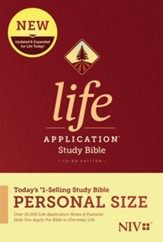 NIV Life Application Personal-Size Study Bible, Third Edition--softcover