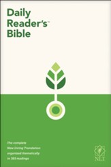 NLT Daily Reader's Bible, softcover