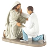 Jesus and Doctor Figurine