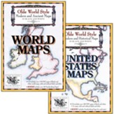 Olde World Style Maps Combo-Pak on CD-ROM  - Slightly Imperfect