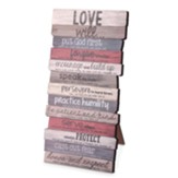 Love Stacked Word Art, Small
