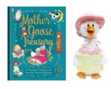 Mother Goose Book & Plush Bundle (pink)