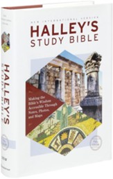 NIV Halley's Study Bible, Hardcover, Red Letter Edition, Comfort Print