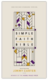 NRSV Simple Faith Bible, Comfort Print, hardcover