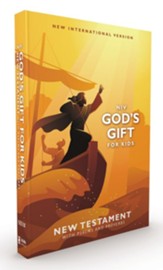 NIV God's Gift for Kids New Testament with Psalms and Proverbs, Comfort Print, Pocket-Sized, Paperback