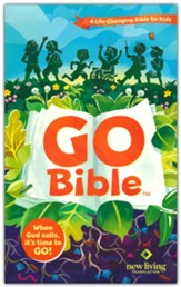 NLT Go Bible-A Life-Changing Bible for Kids, Hardcover