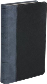 NASB 1995 Classic Reference Bible, Comfort Print--soft leather-look, black