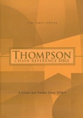 KJV Thompson Chain-Reference Bible, hardcover
