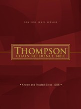 NKJV Thompson Chain-Reference Bible, hardcover - Slightly Imperfect