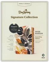 NLT Wide Margin Bible, Filament Enabled Edition (Red Letter, LeatherLike, Autumn Leaves): DaySpring Signature Collection, LeatherLike, Autumn Leaves - Slightly Imperfect