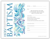 Certificate of Baptism - adult (pkg of 12)