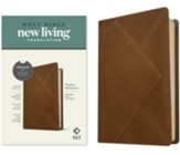 NLT Thinline Reference Bible, Filament Enabled Edition (LeatherLike, Messenger Brown)