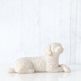 Love My Dog, Lying, Figurine, Willow Tree ®