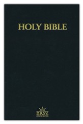 NRSV Updated Edition Pew Bible with Apocrypha, Black