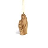Holy Family Olive Wood Ornament