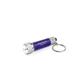 Jesus Is the Way, John 14:6, 5 LED Flashlight & Key Ring, Purple