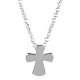 Mini Flair Cross Necklace