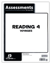 BJU Press Reading 4 Assessment (3rd Edition)