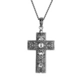 Amazing Grace Cross Locket Necklace
