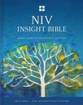 NIV Insight Wide-Margin Reference Bible, Hardcover