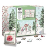 Dashing Through The Snow, Advent Countdown Calendar Puzzle