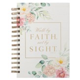 Walk By Faith Wirebound Journal, Large