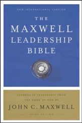 NIV, Maxwell Leadership Bible, 3rd  Edition, Hardcover, Comfort Print