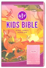 KJV Bible for Children--soft leather-look pink (indexed)