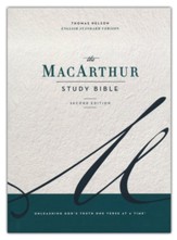 ESV MacArthur Study Bible, 2nd Edition--hardcover - Slightly Imperfect
