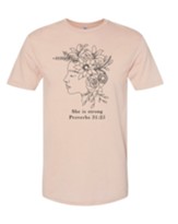 She is Strong Shirt, Pink, X-Large